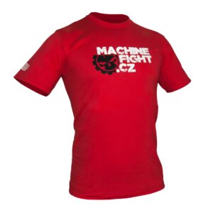 Tričko Machine FIGHT – červené