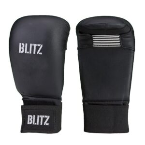 Karate rukavice BLITZ Elite bez palce - černé