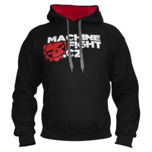 Pánská mikina MACHINE FIGHT – Černá