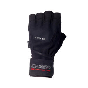 Fitness rukavice CHIBA IRON 2 - černé