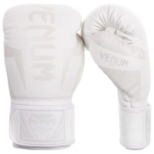 Boxerské rukavice VENUM ELITE – bílé