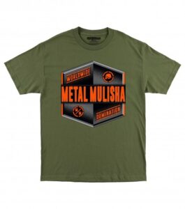 Pánské triko Metal Mulisha EMBLEM - zelená