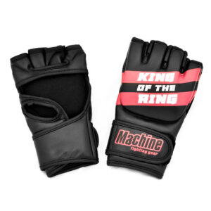 MMA rukavice Machine King Of The Ring - černo/červené