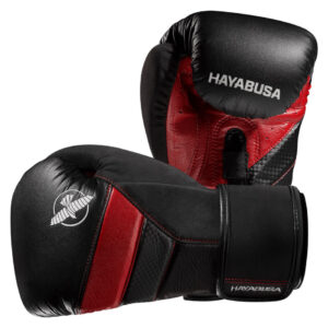 Hayabusa Boxerské rukavice T3 - černo/červené