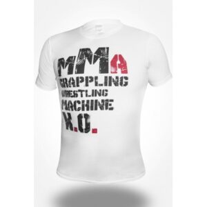 Tričko Machine MMA – Bílé