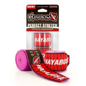 Bandáže Hayabusa Perfect Stretch – Růžové