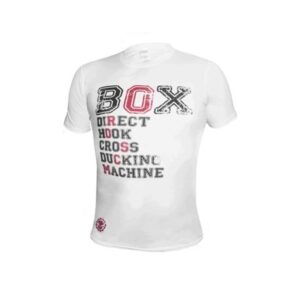 Tričko Machine BOX – Bílé