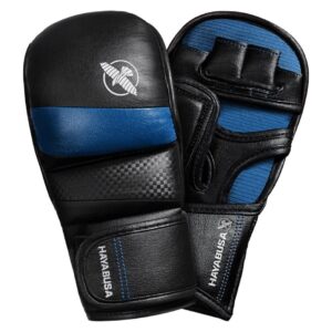Hayabusa MMA rukavice T3 7oz Hybrid – černo/modré