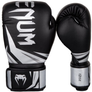 Boxerské rukavice VENUM CHALLENGER 3.0 – černo/stříbrné