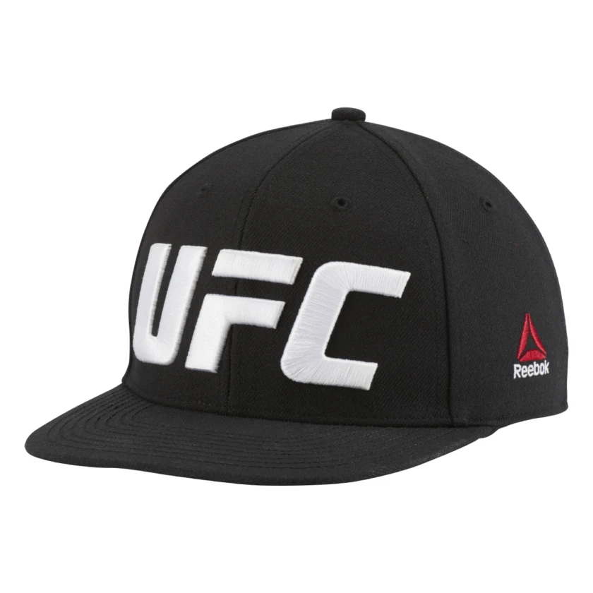 Pánská kšiltovka REEBOK UFC Flat - černá