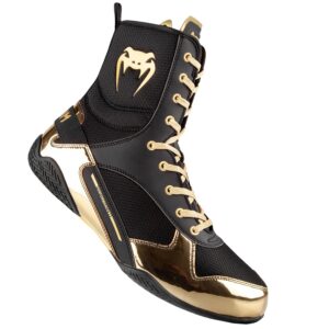 VENUM Boxerské boty ELITE – černo/zlaté