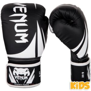 Dětské Boxerské rukavice VENUM CHALLENGER 2.0 –  černo/bílé