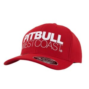PitBull West Coast Kšiltovka Snapback SEASCAPE -  červená