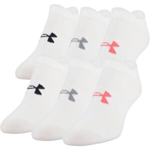Dámské Ponožky Under Armour UA WOMEN'S ESSENTIAL NS - bílé