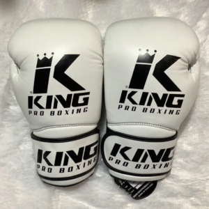 Boxerské rukavice KING Pro Star4 - bílé