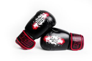 Boxerské rukavice MACHINE Japan – černé