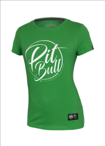 PitBull West Coast Dámské triko PB Inside – zelené