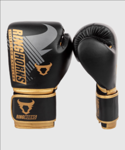 RINGHORNS Boxerské rukavice CHARGER MX - černo/zlaté