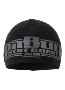 PitBull West Coast - zimní čepice CLASSIC BOXING - černo/černá